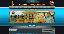 Desktop Screenshot of kodim0703cilacap.com